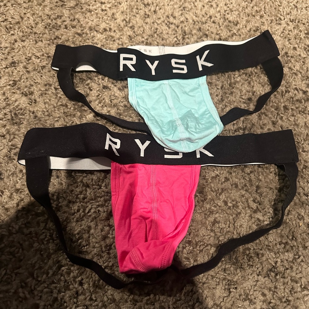 Men's Underwear Set - Pink and Light Blue